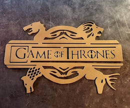 Game Of Thrones Metal Wall Art
