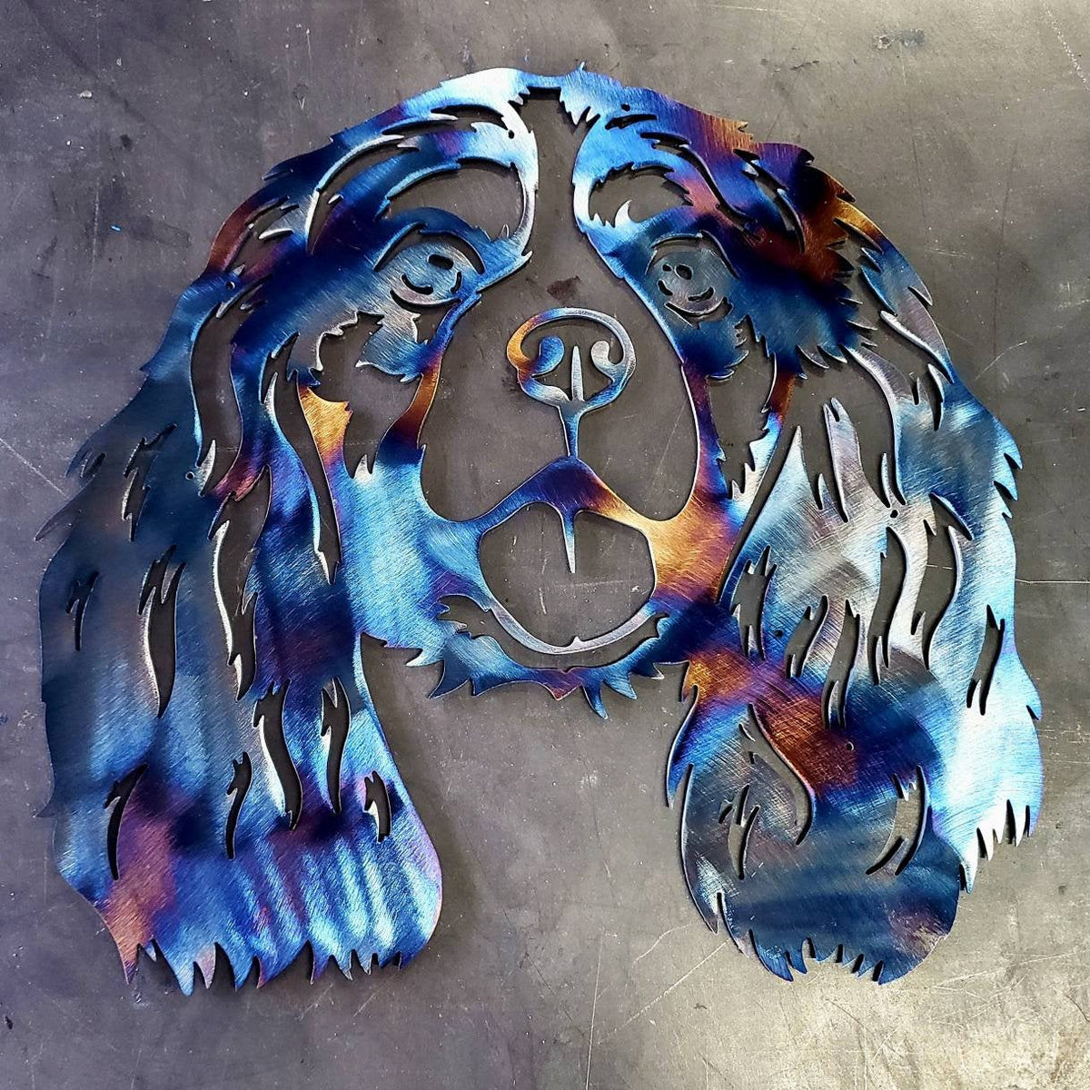 Cavalier King Charles Metal Wall Art