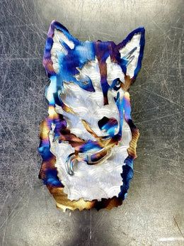 Husky Metal Wall Art