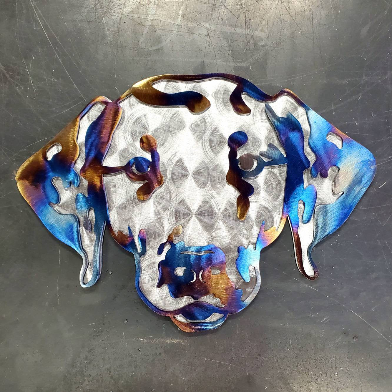 Dalmatian Metal Art