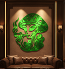 Alien Mushroom Metal Art