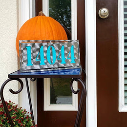 Decorative address number 1404 by Elite Metalworking