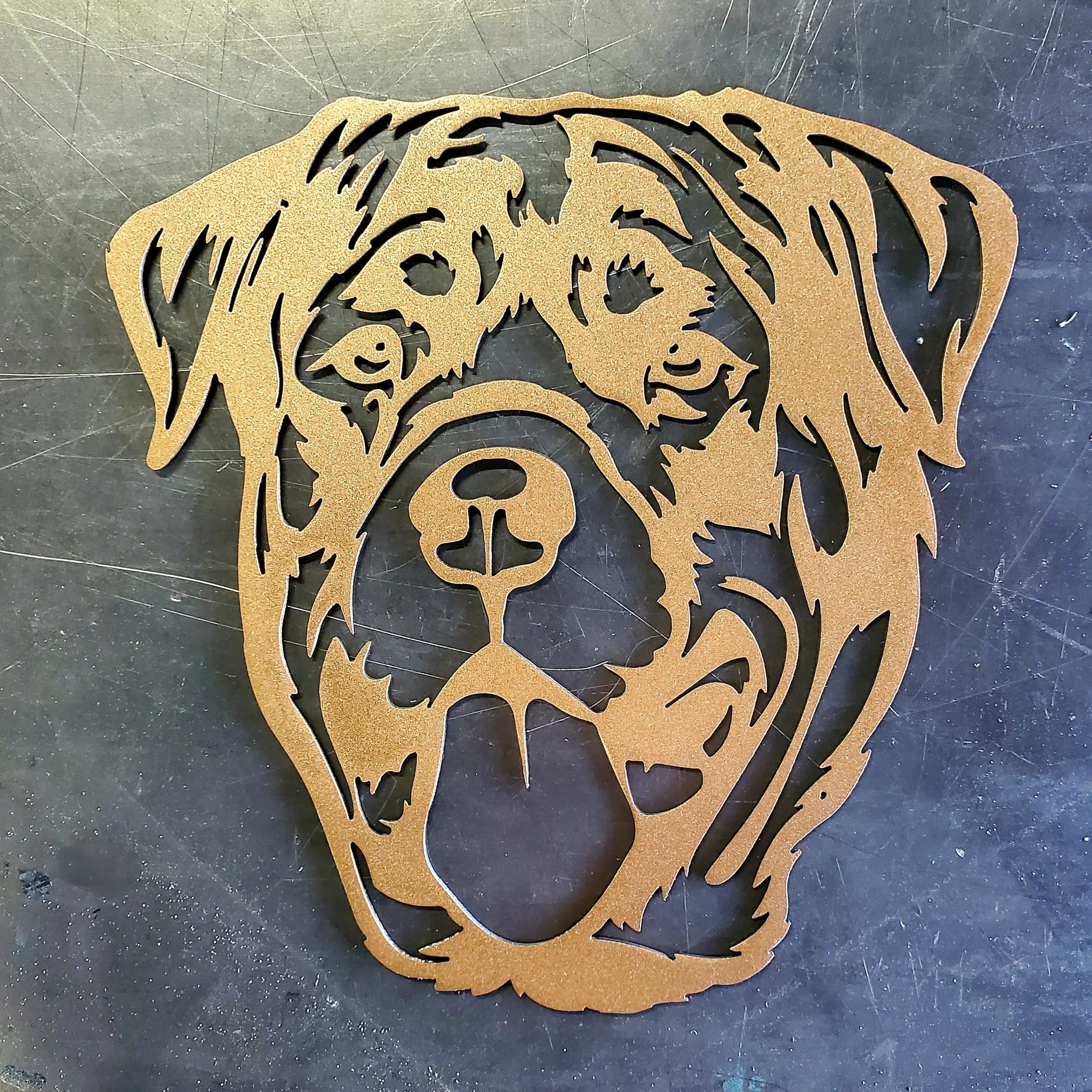 Rottweiler #2 Metal Art