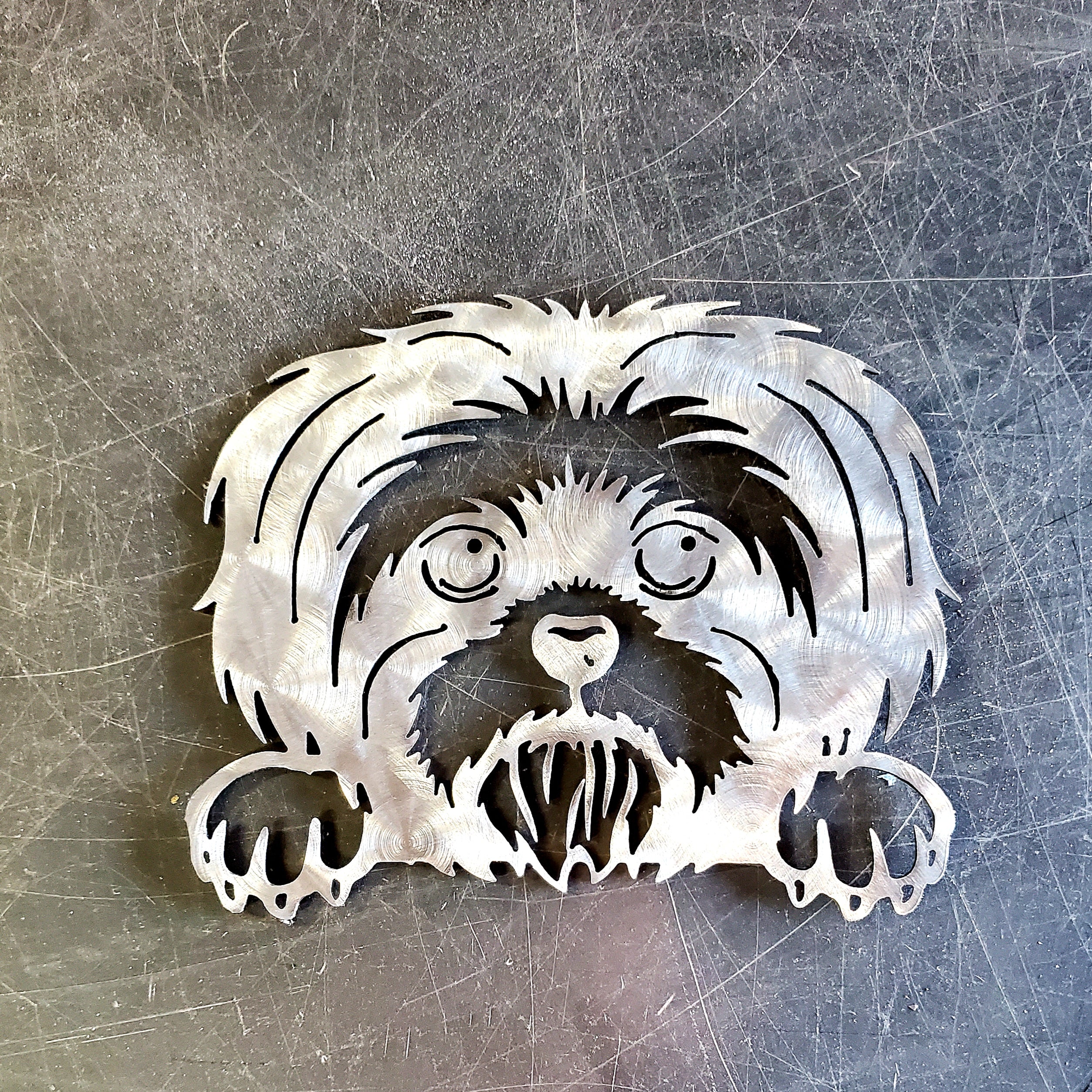 Shih Tzu #1 Metal Art