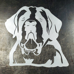 St. Bernard Metal Wall Art