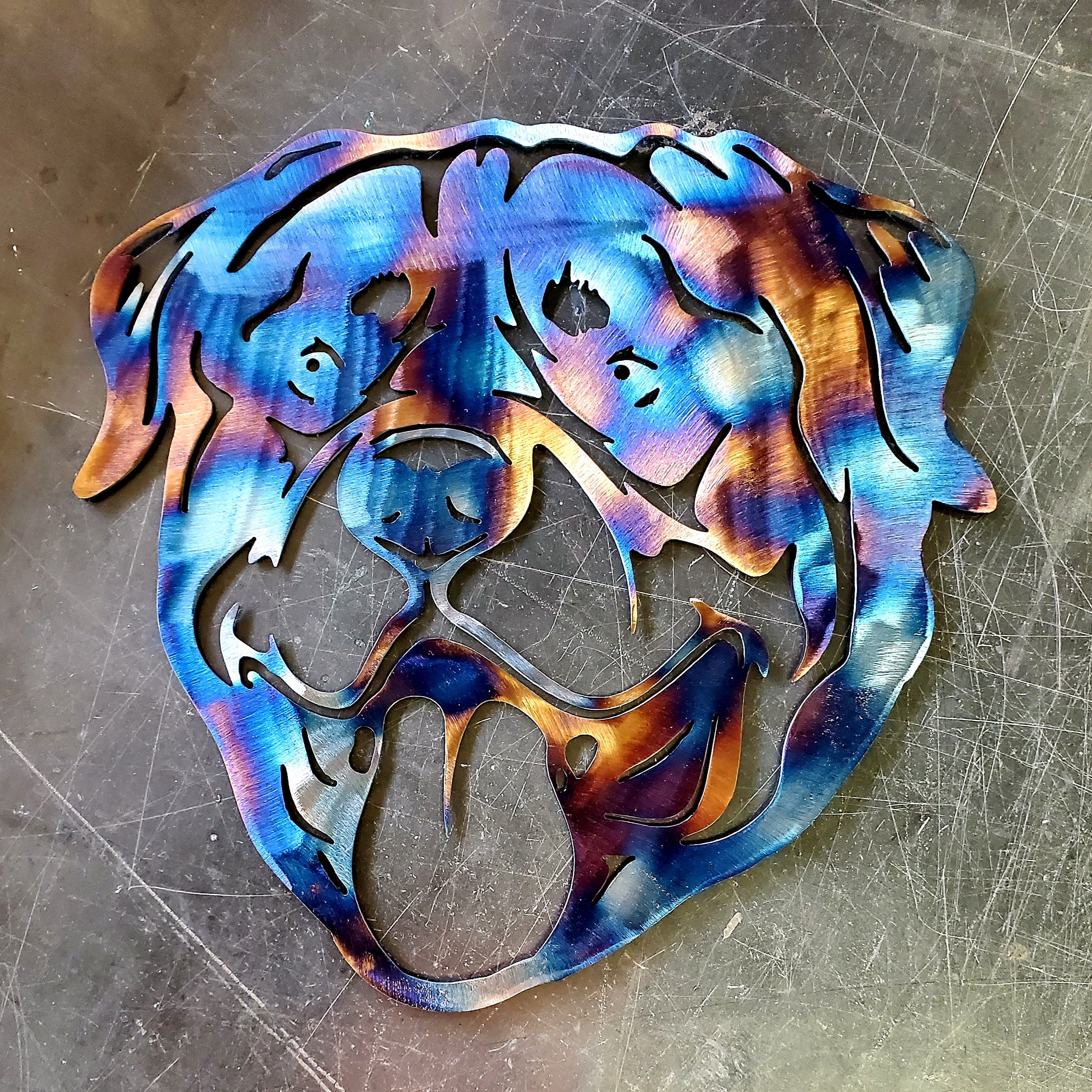 Rottweiler #3 Metal Art