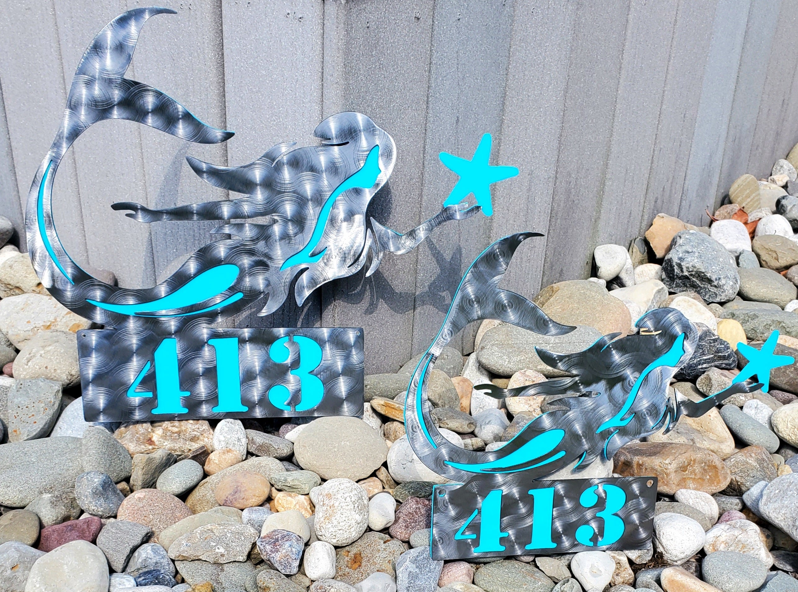 Mermaid #1 Metal Art