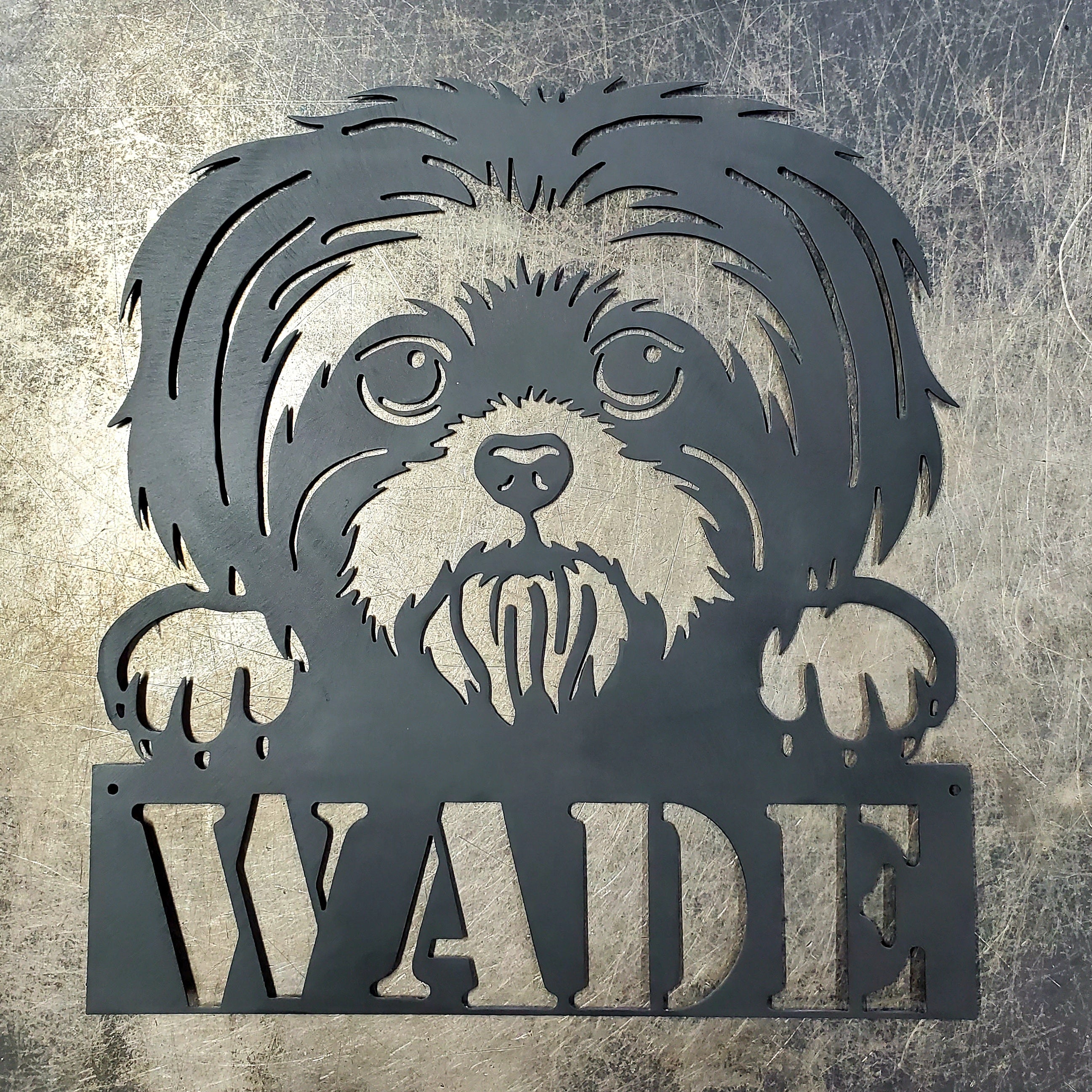 Shih Tzu #1 Metal Art