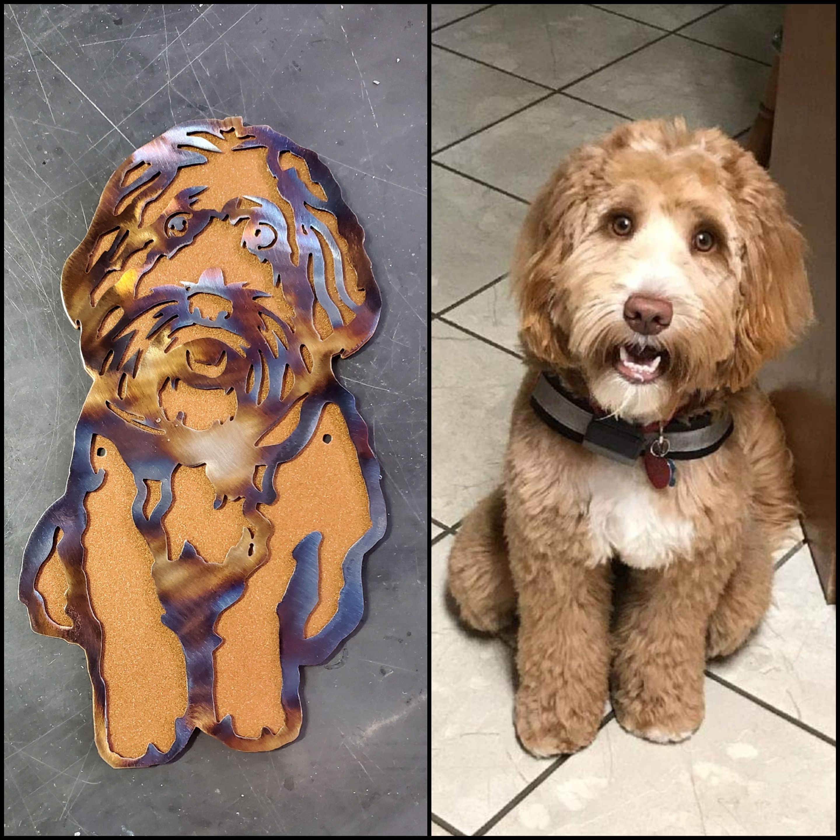 Custom metal art example by Elite Metalworking