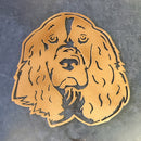 Springer Spaniel Metal Art