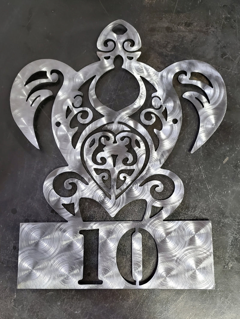 Sea Turtle Metal Art