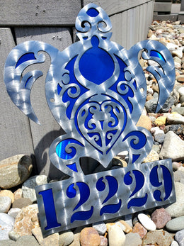 Sea Turtle Personalized Metal Sign