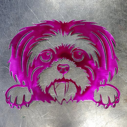 Shih Tzu Metal Wall Art