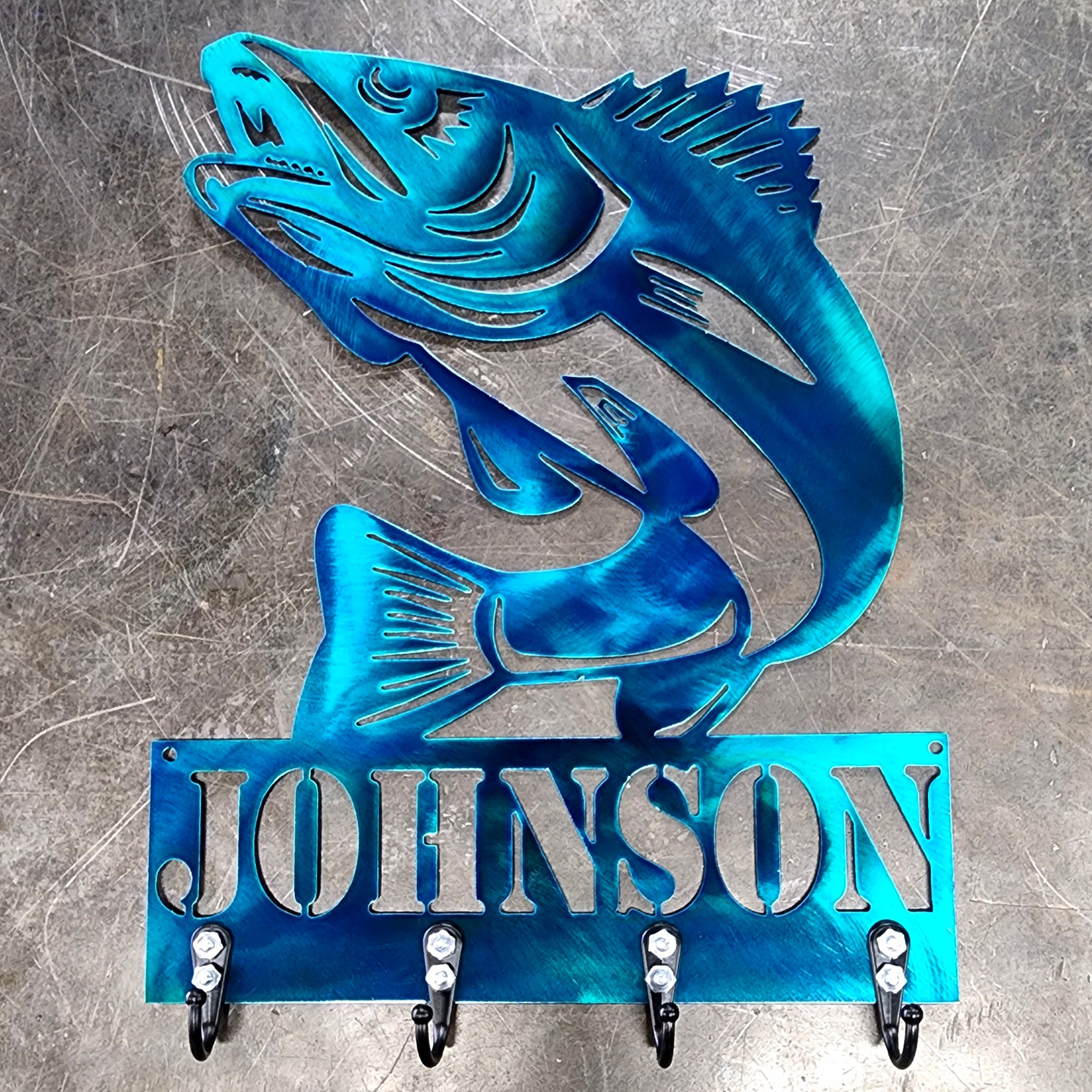 Walleye #1 Metal Art