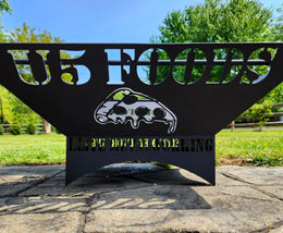 Custom Logo | Fire Pit Side Design