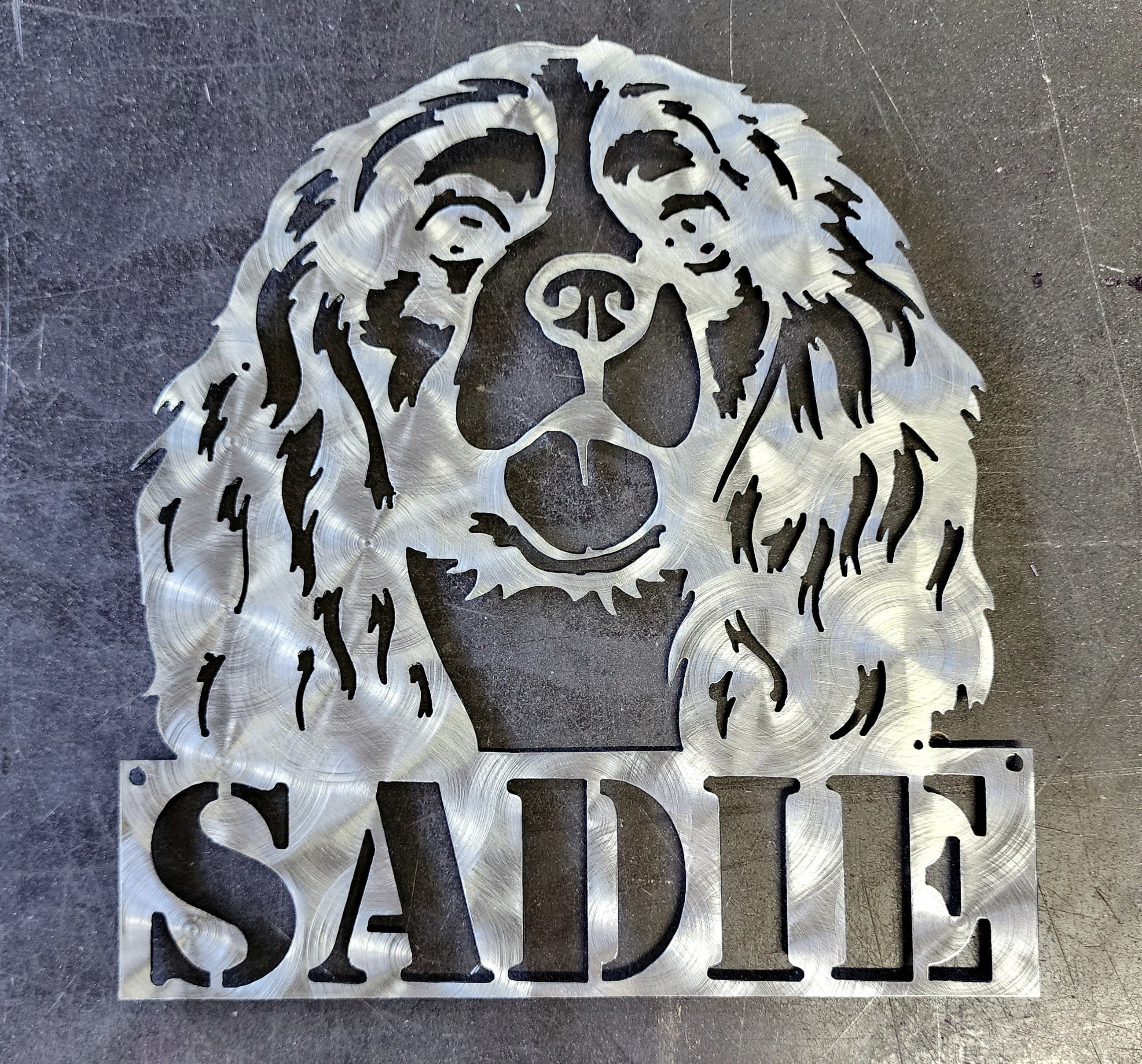 Cavalier King Charles Metal Art