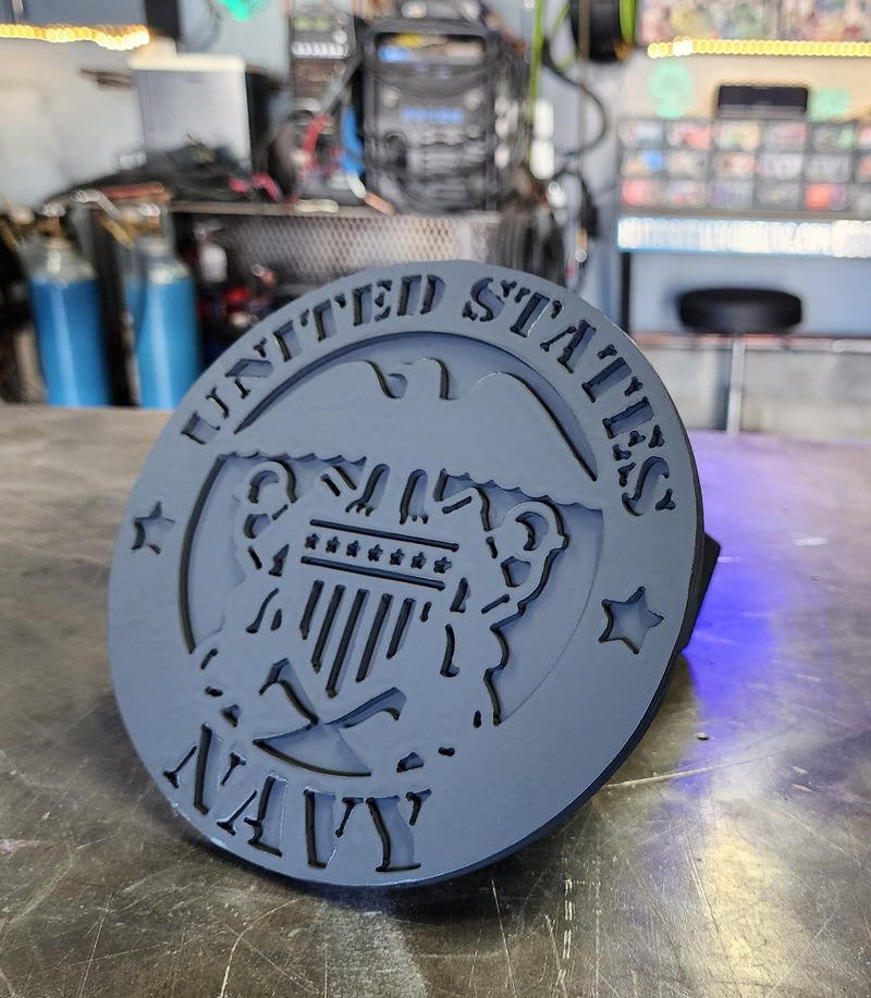 Navy Hitch Cover
