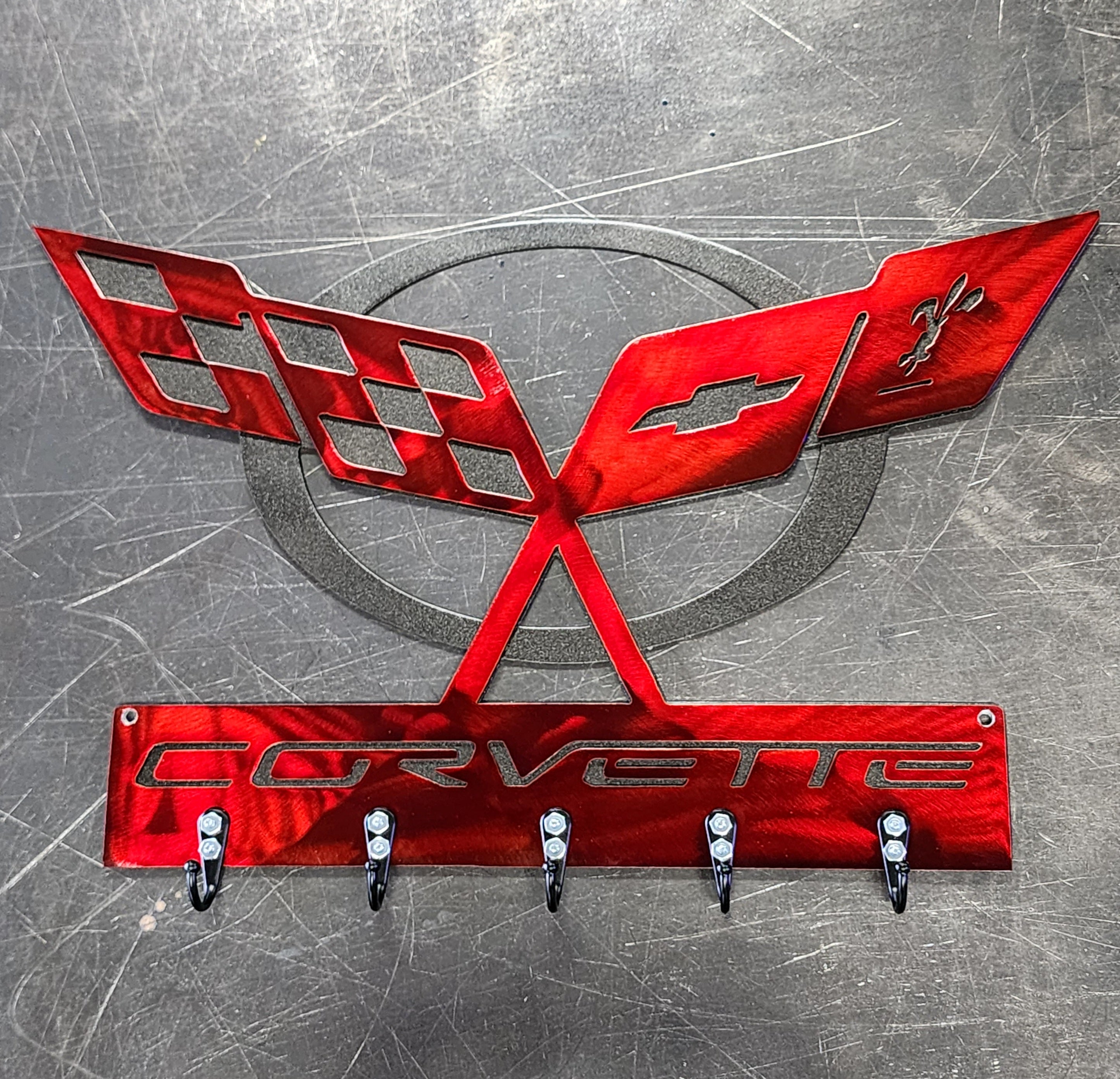 Corvette C5 Metal Art
