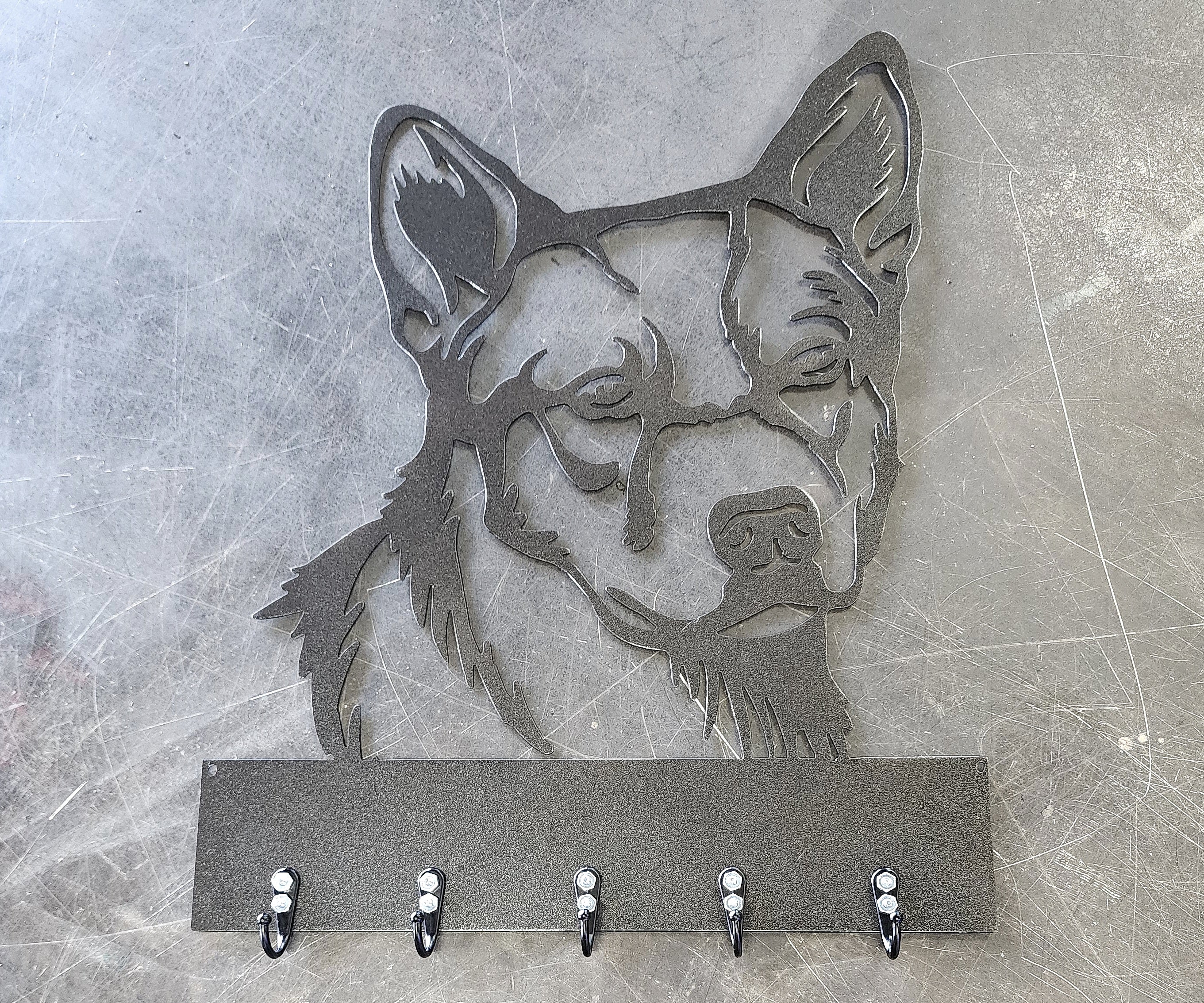 Australian Cattle Dog Key & Leash Hanger