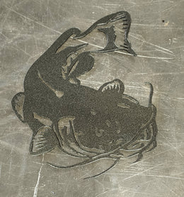Catfish Metal Wall Art