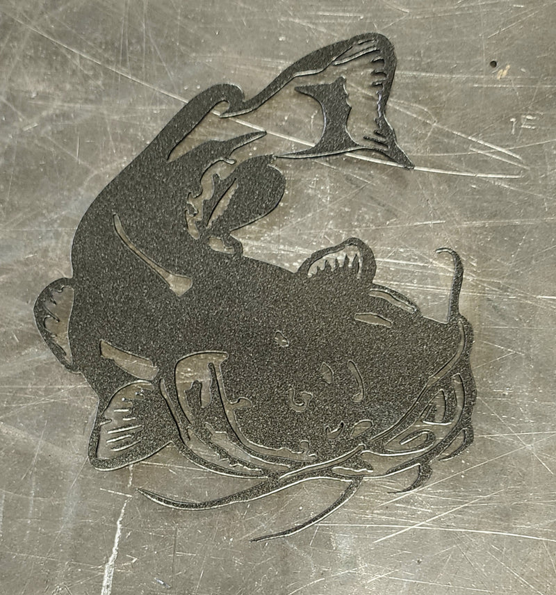 Flathead Catfish Metal Art