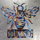 Bee Metal Art