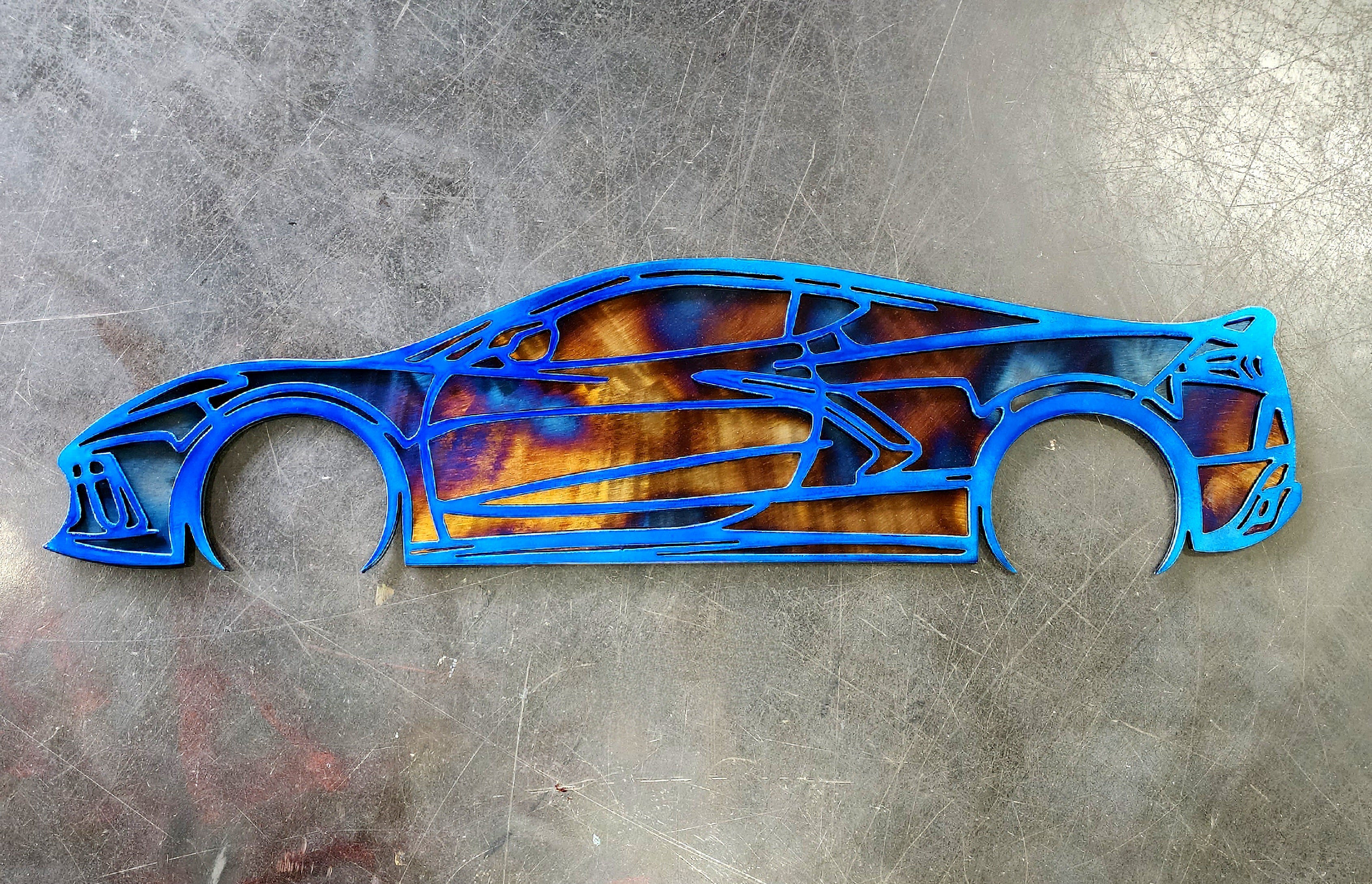Corvette C8 #1 Metal Art