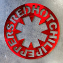 Red Hot Chili Peppers Metal Art
