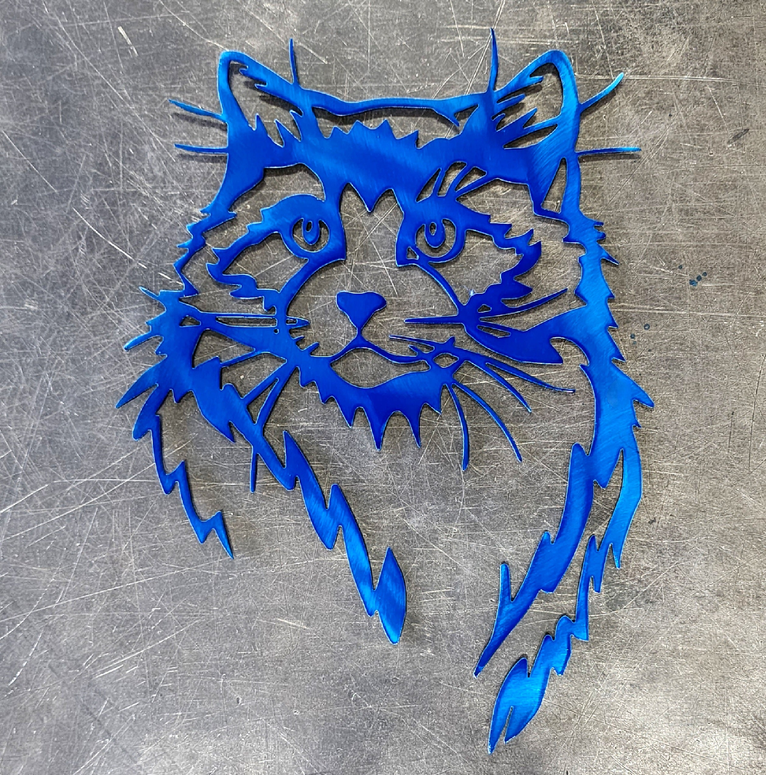 Cat #1 Metal Art