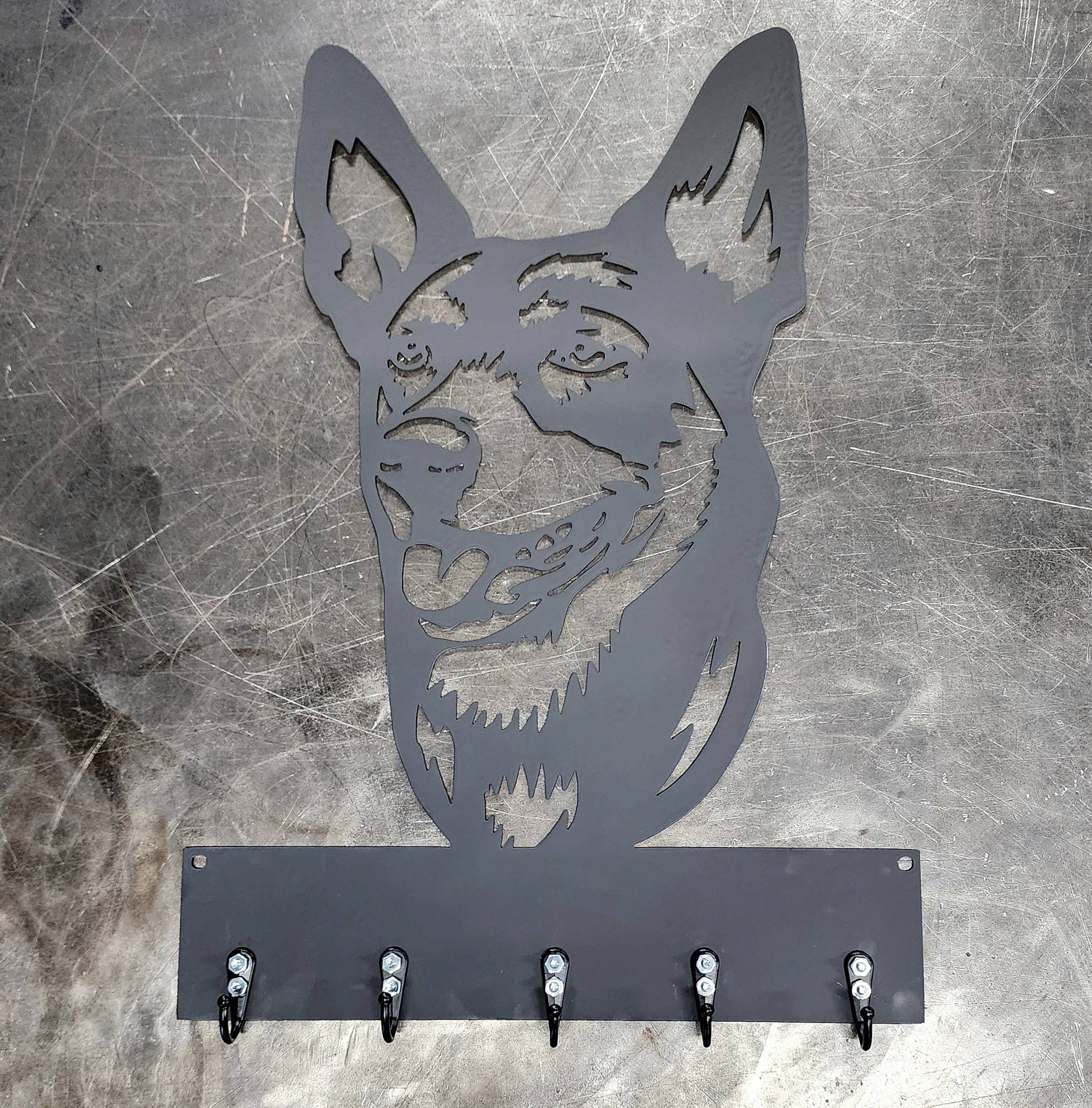 Kelpie Key & Leash Hanger