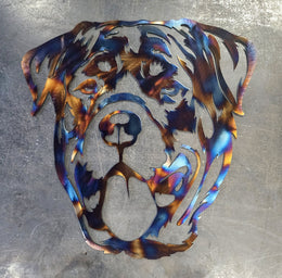 Rottweiler Metal Wall Art