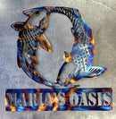 Koi Fish Metal Art