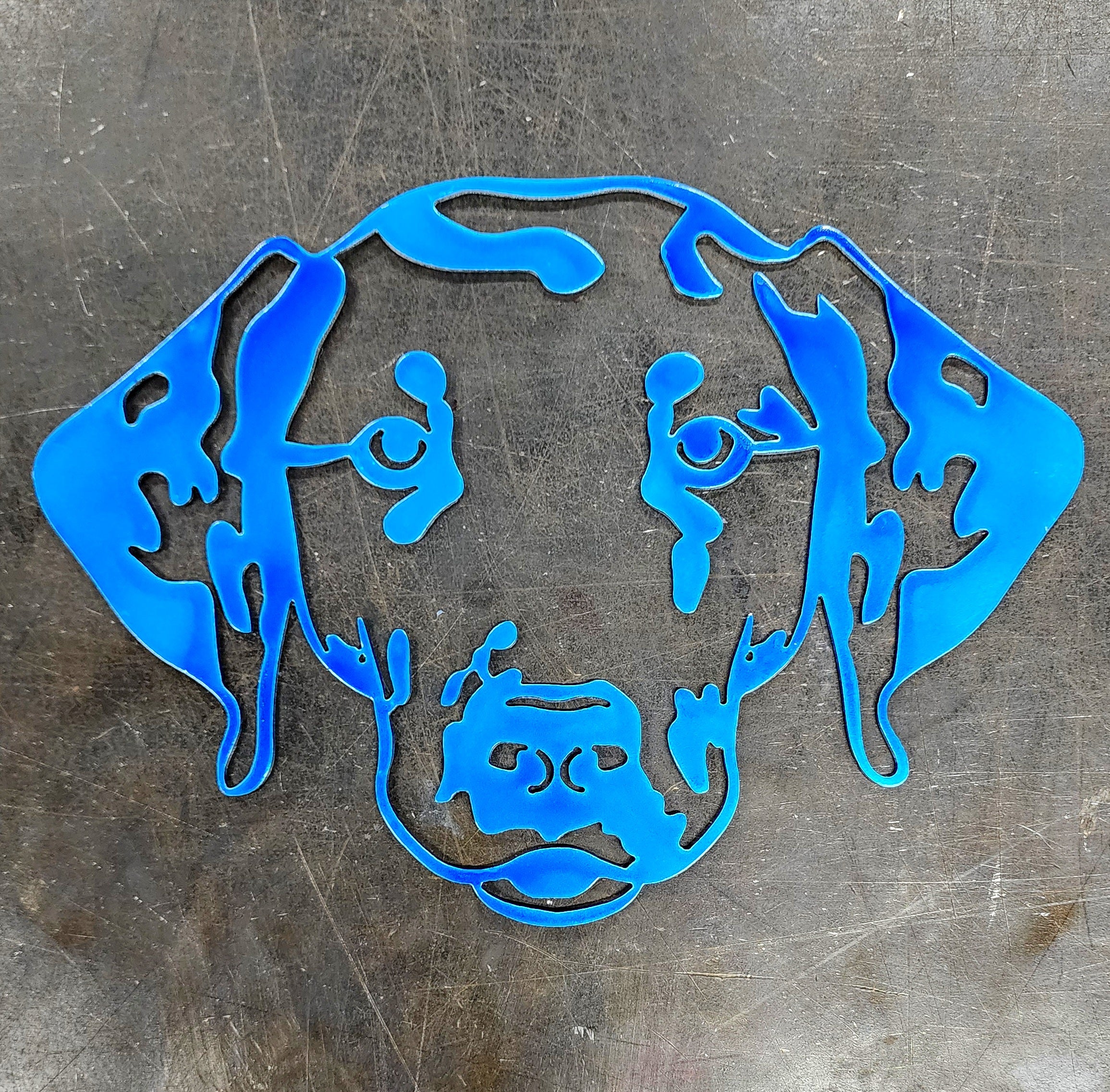 Extra Metal- Dalmatian Metal Art