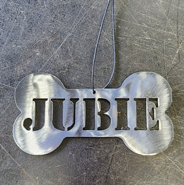 Dog Bone Personalized Ornament