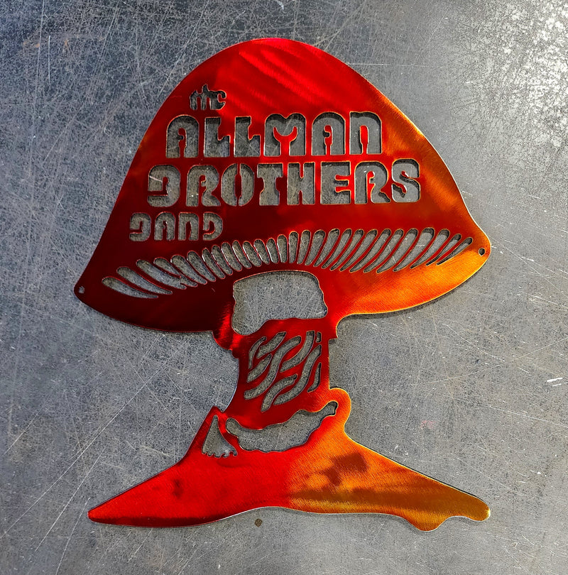 Allman Brothers Metal Art