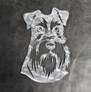 Schnauzer Metal Art