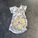Schnauzer Metal Art