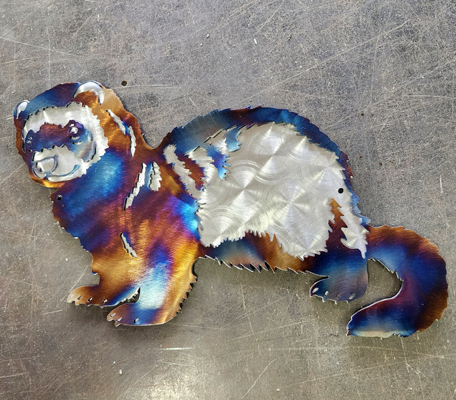 Ferret Metal Wall Art