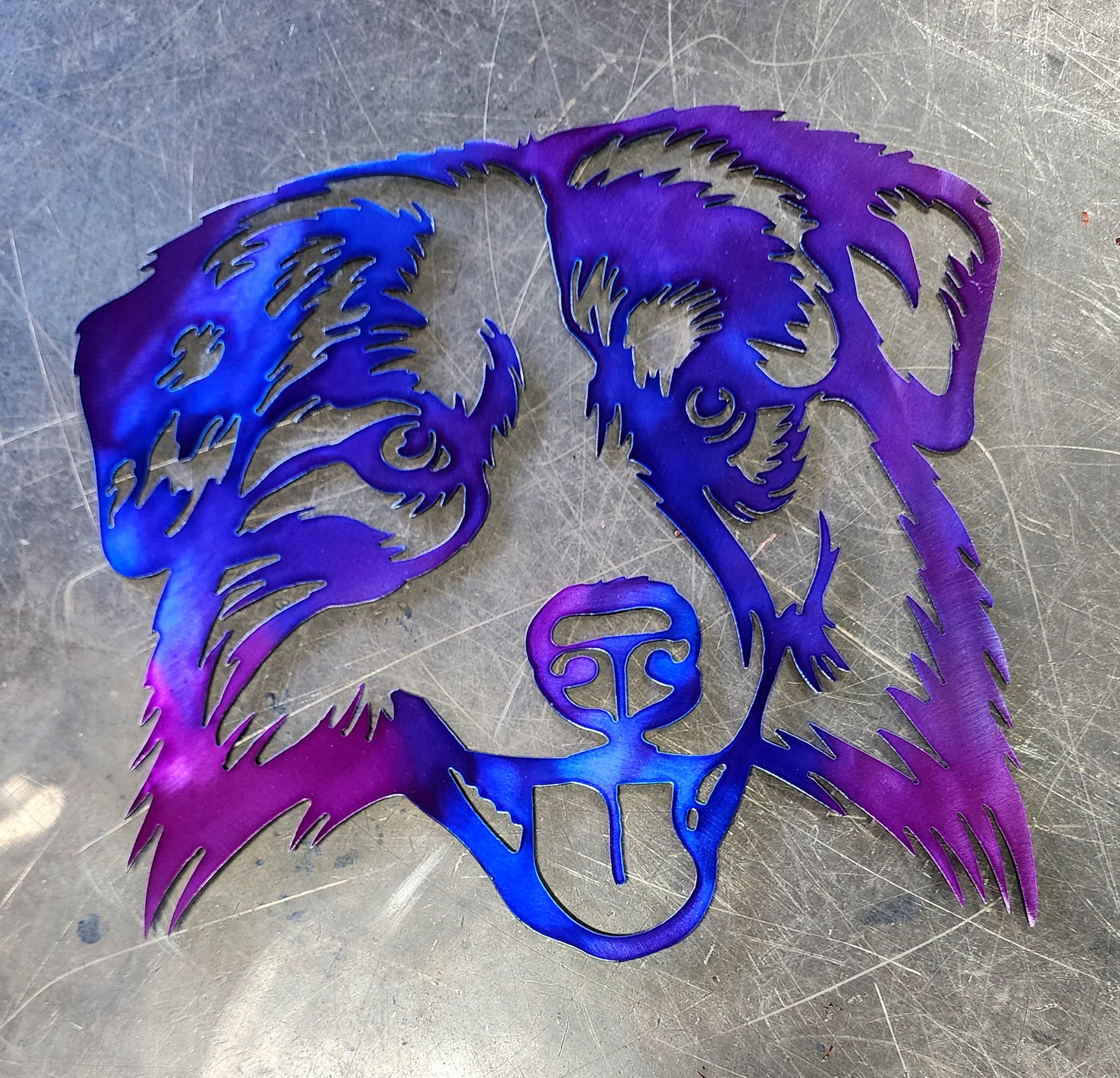 Australian Shepherd #1 Metal Art