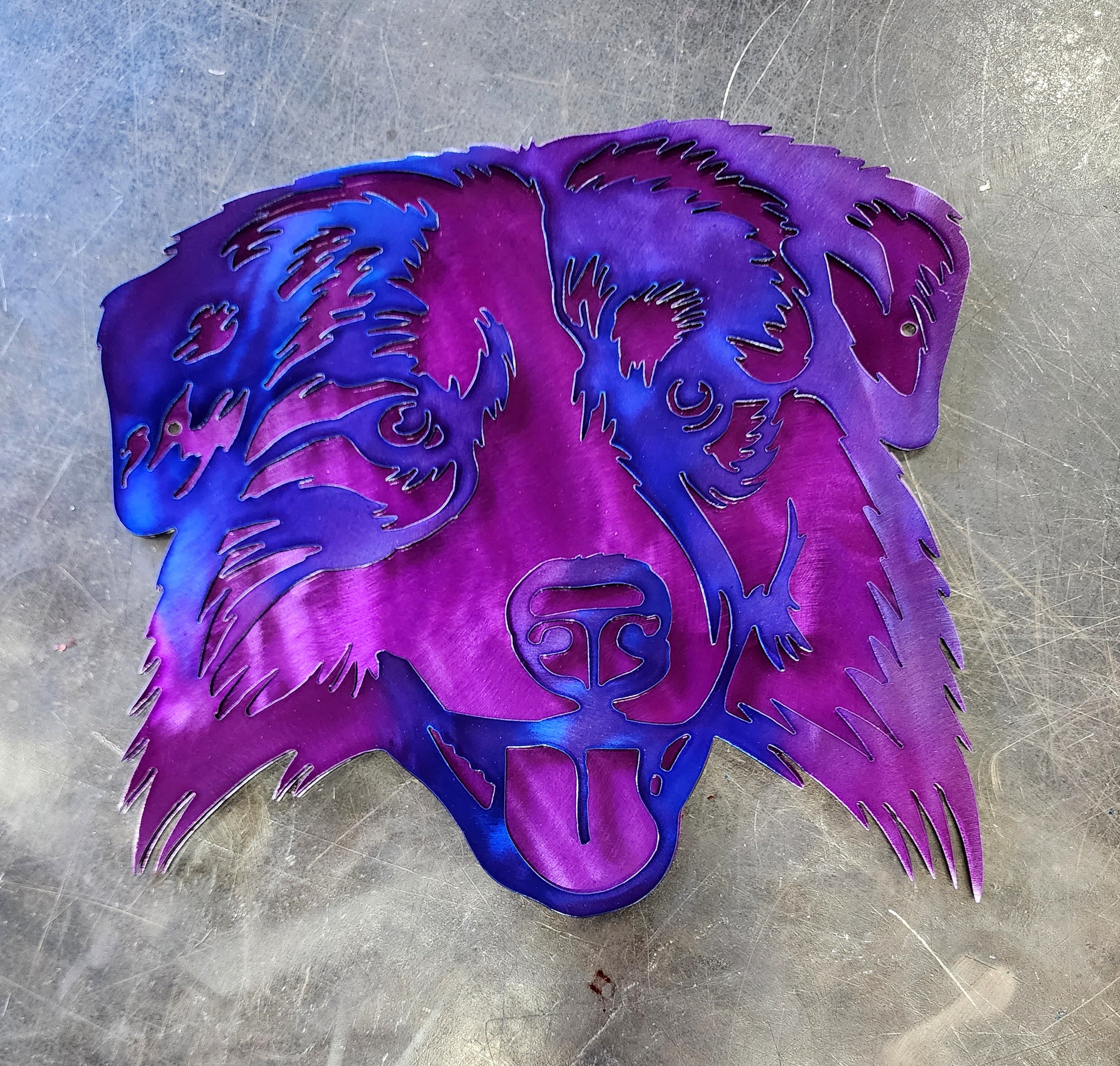 Australian Shepherd #1 Metal Art