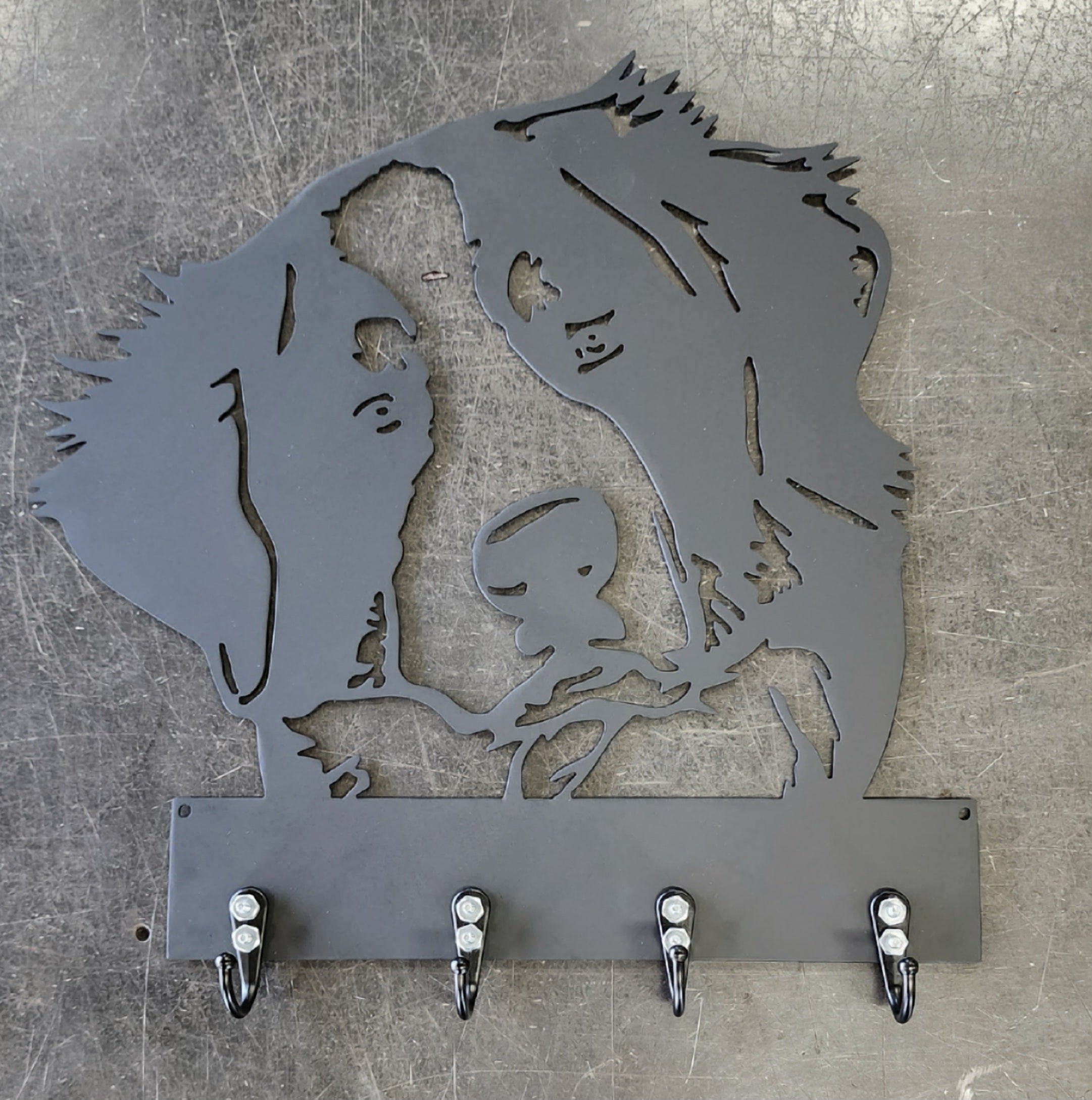 Bernese Mountain Dog Key & Leash Hanger