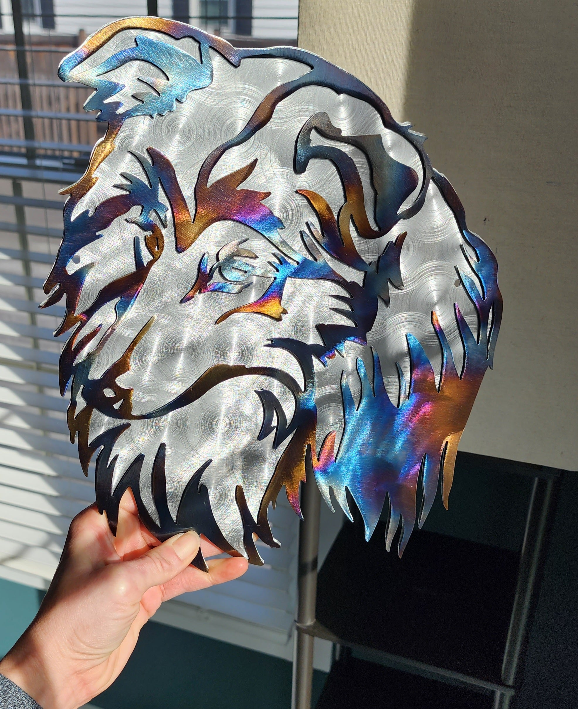 Sheltie #1 Metal Art