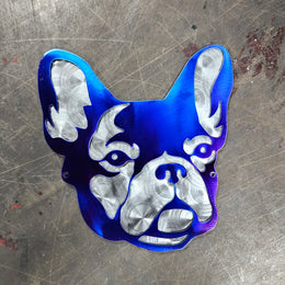 French Bulldog Metal Wall Art