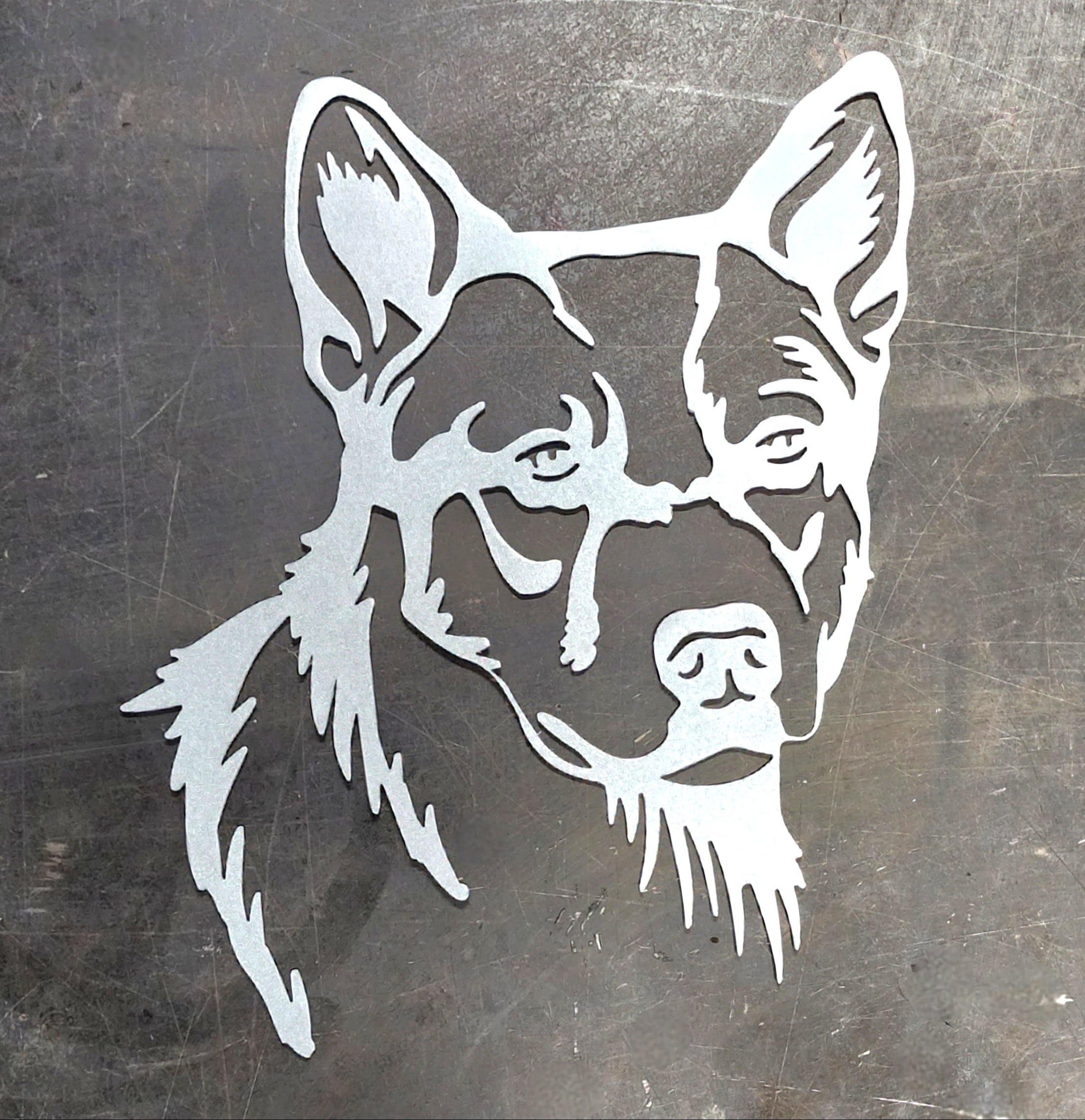 Australian Cattle Dog Metal Art