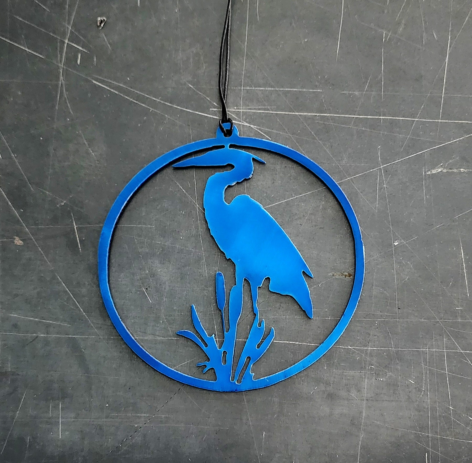 Blue Heron Ornament