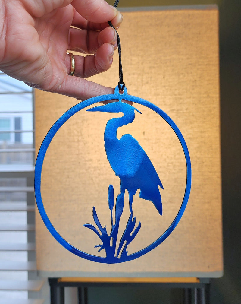 Blue Heron Ornament