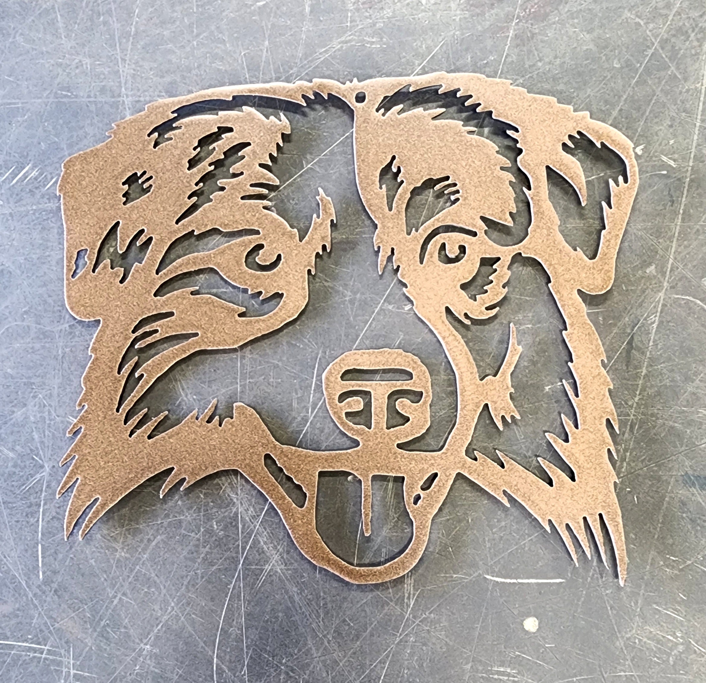 Australian Shepherd #1 Metal Art