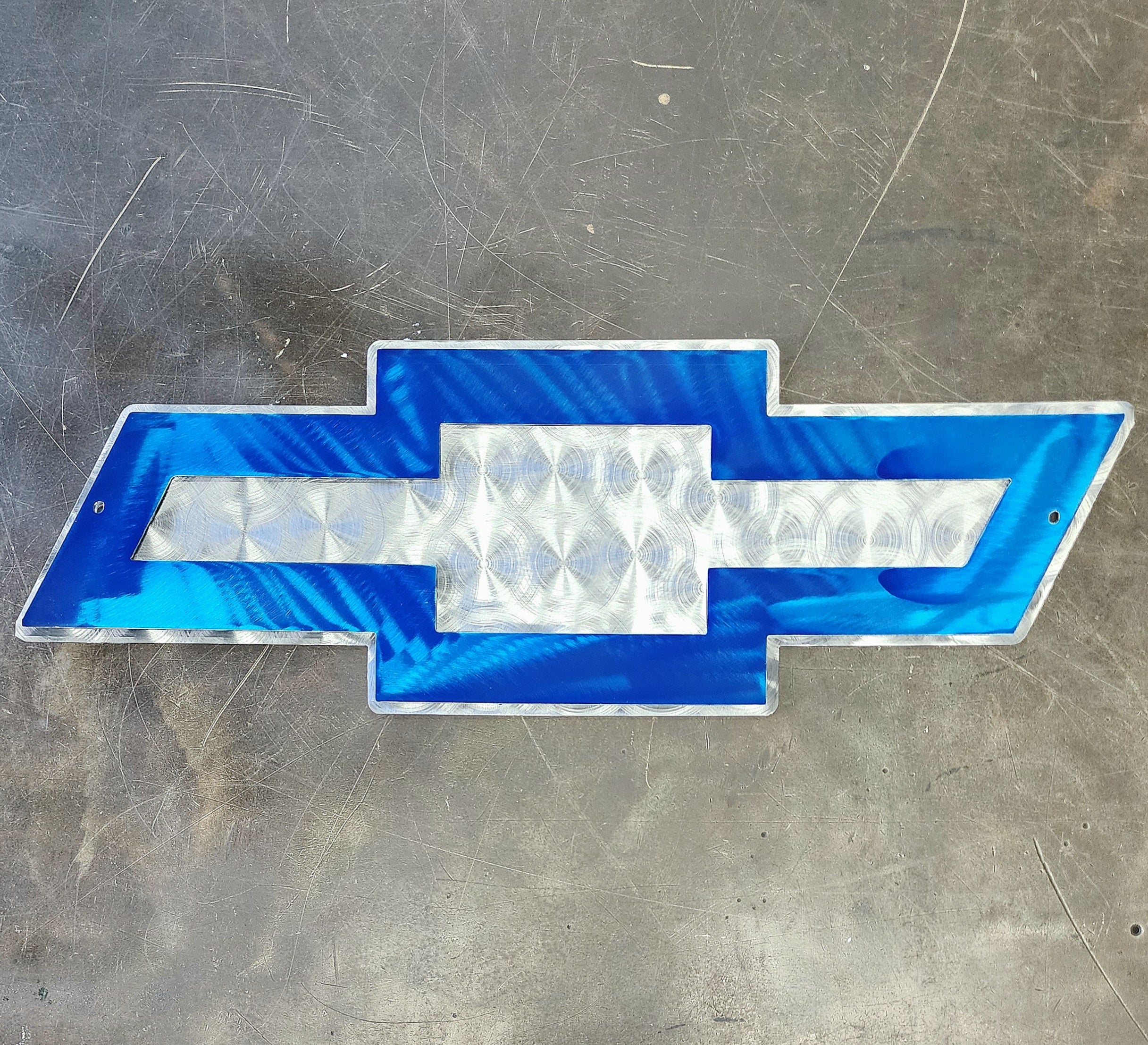 Chevy Logo Metal Art