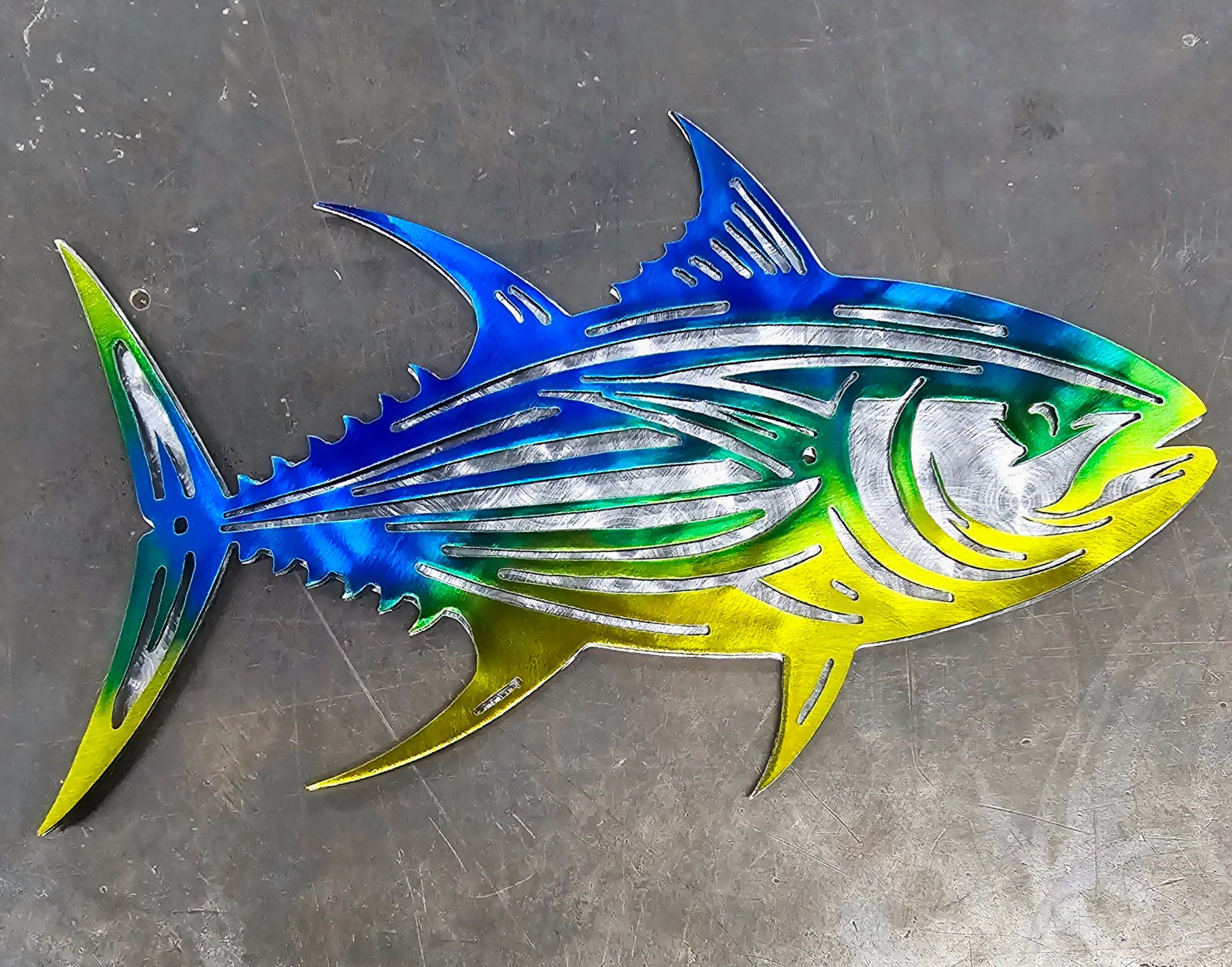 Tuna #2 Metal Art