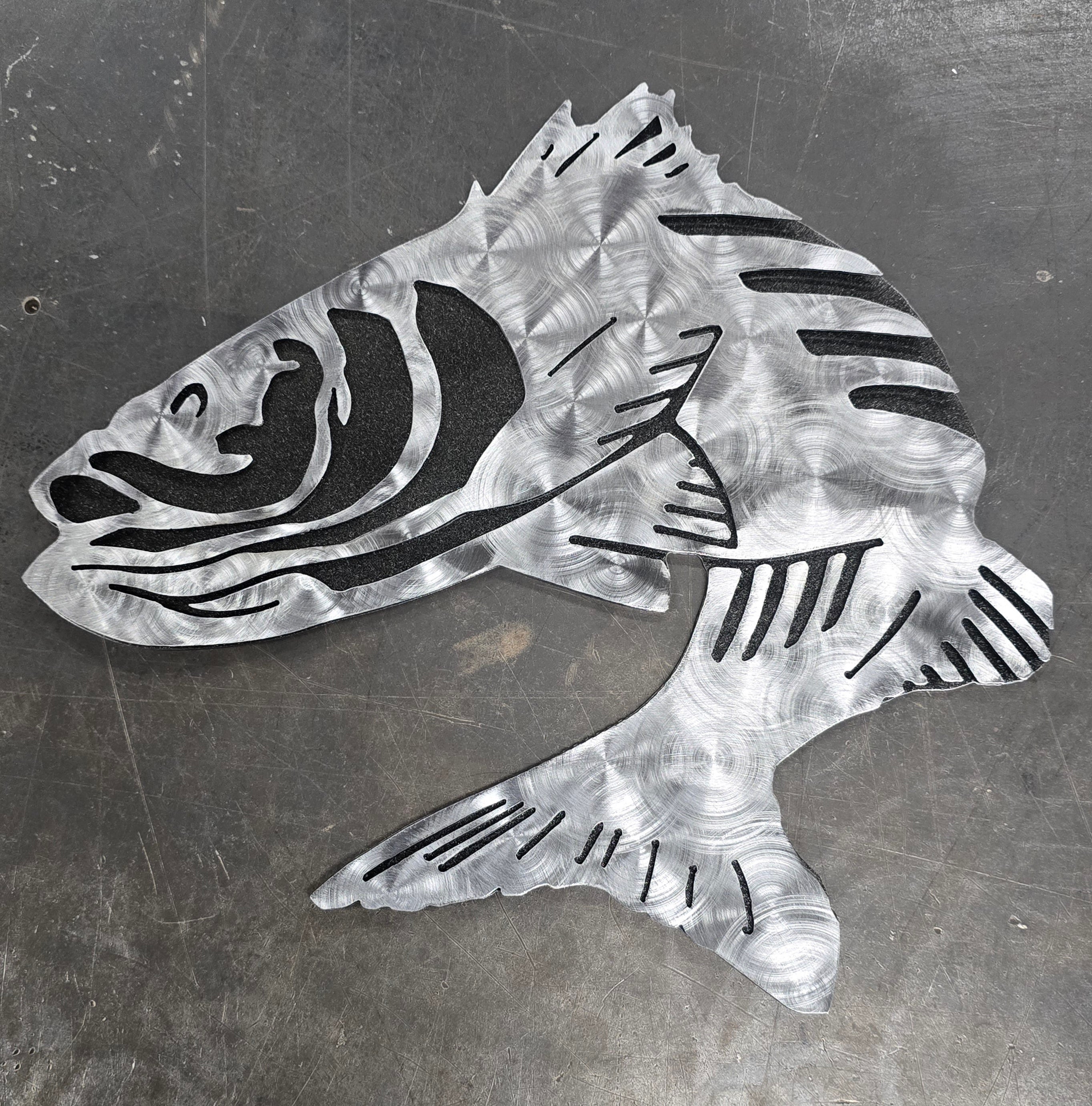 Striped Bass (Rockfish) #1 Metal Art